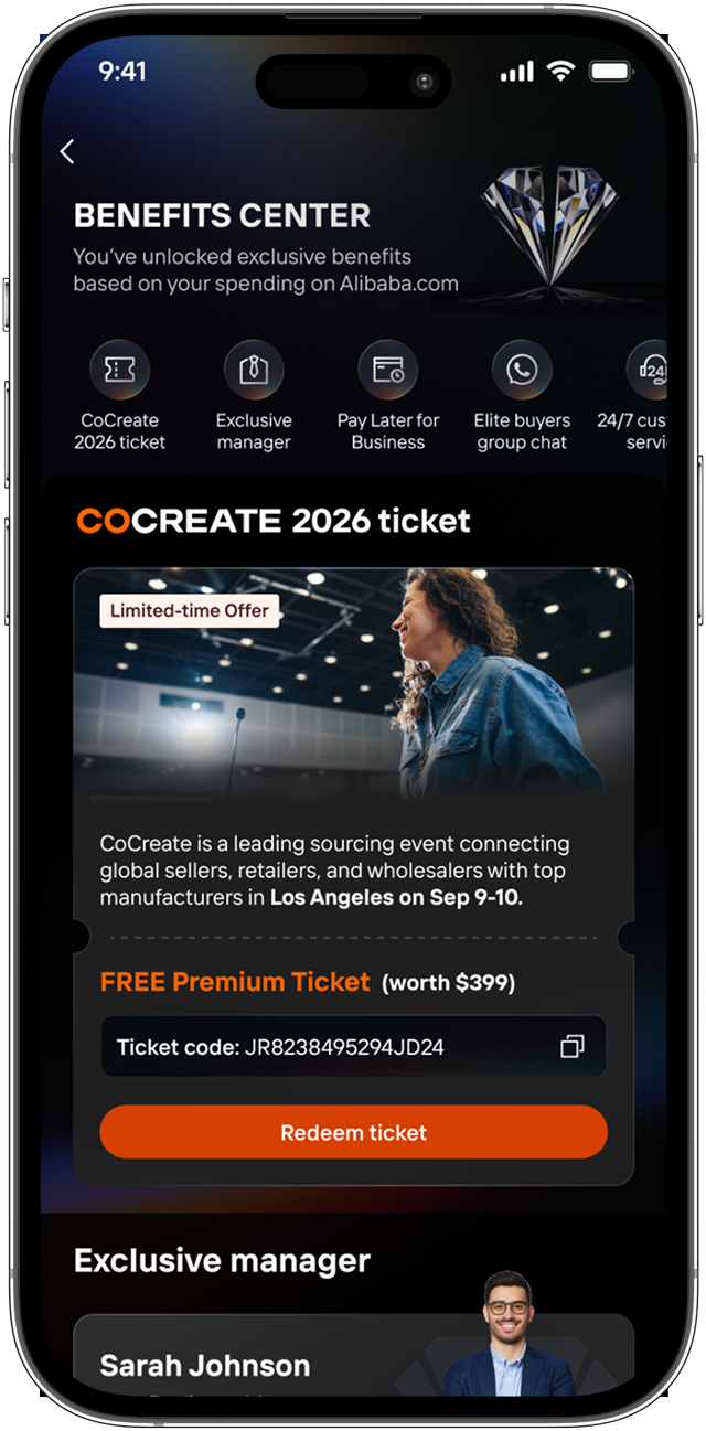 Benefits center scenario mobile screen