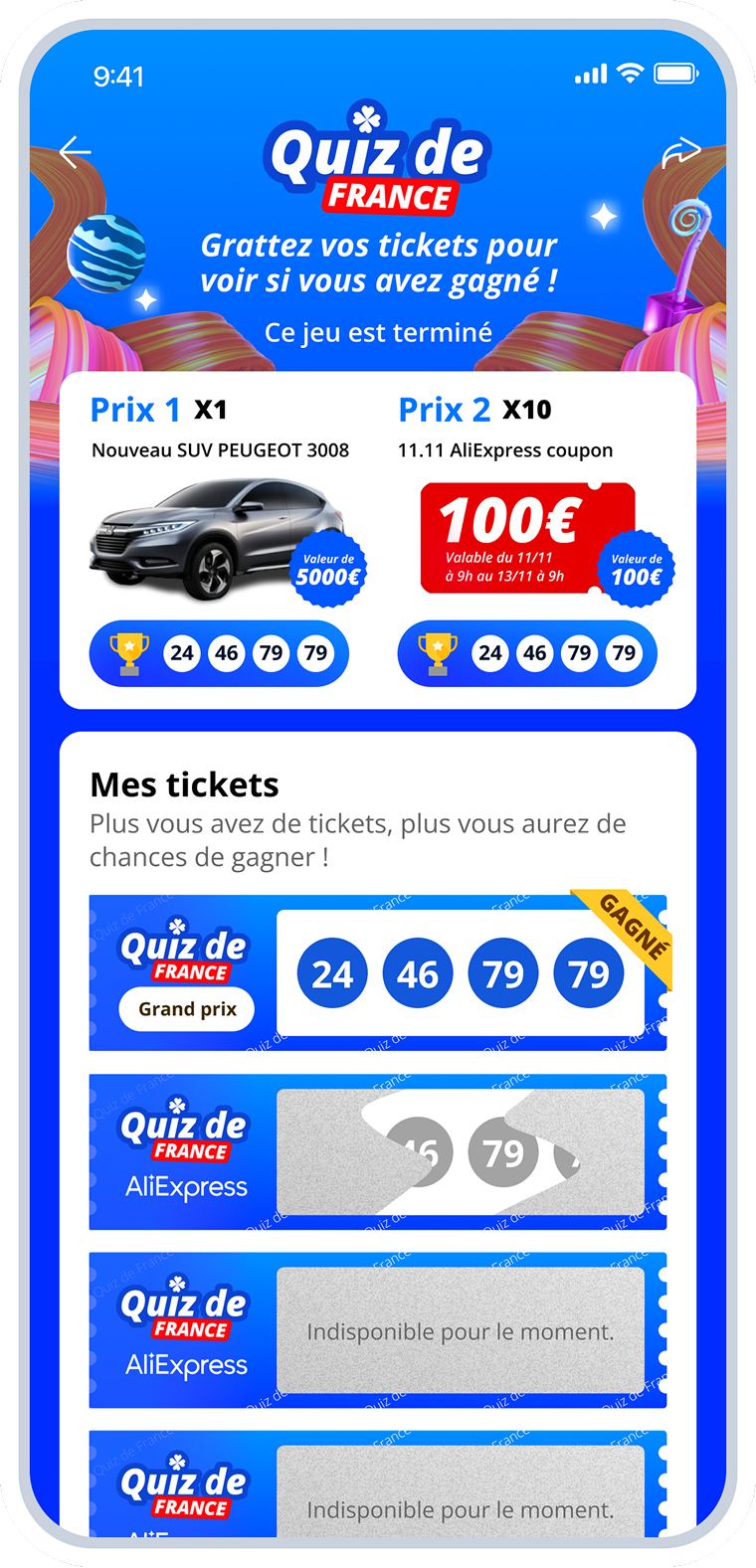 Localized campaign interactive landing page